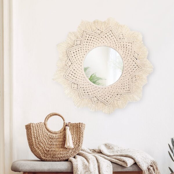 Oglinda perete Boho 60CM 322051