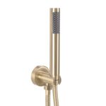 Set de duș incastrat Rea LUNGO Auriu Periat + BOX cu termostat - imagine 3