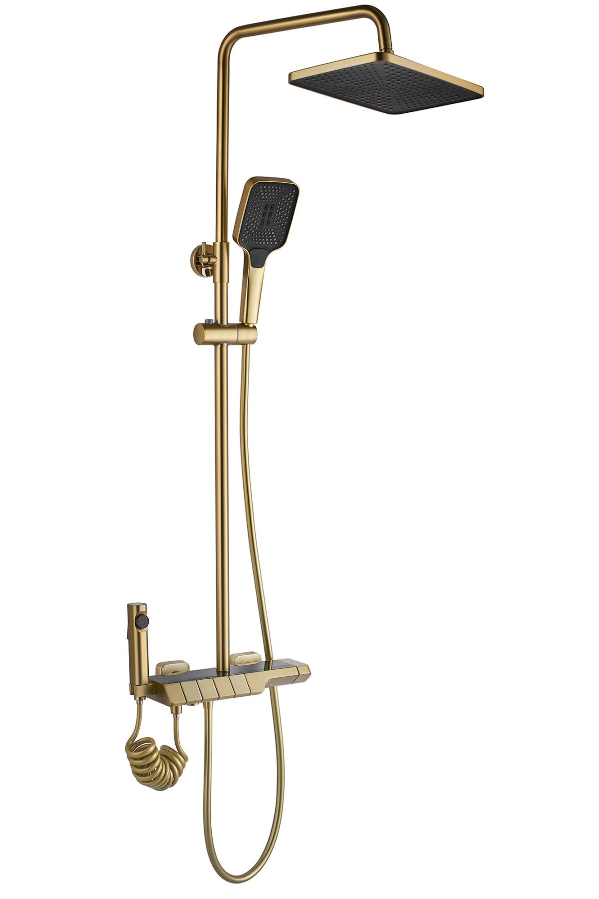 Coloana de dus cu termostat REA ROB Gold Brush - imagine 6