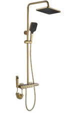 Coloana de dus cu termostat REA ROB Gold Brush - imagine 6
