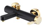 Baterie pentru cadă REA Polo Black Gold