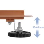 Rigola dus REA Neox Slim pro Brushed l. Copper 100 - imagine 6
