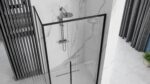 Cabina de dus SOLAR BLACK MAT 100x80cm - imagine 3
