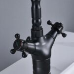 Baterie pentru baie / de bucătărie Rea Rustico Old Black - imagine 2