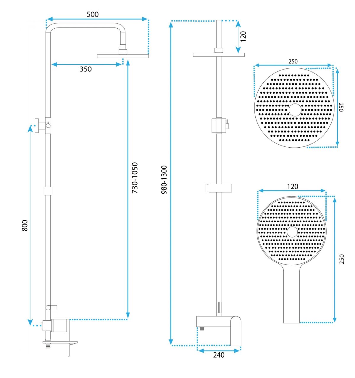 Set dus REA AVALON Titanium - imagine 5