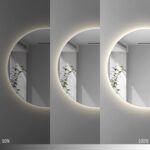 Oglindă LED 60cm ROUND BLUETOOTH - imagine 4