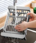 Scurgator telescopic pentru chiuveta grey  322101A - imagine 3