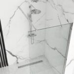 Panou de dus Rea Aero N  100 Transparent