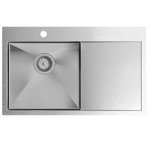 Chiuvetă inox RUSSEL 111 BRUSH NICKEL