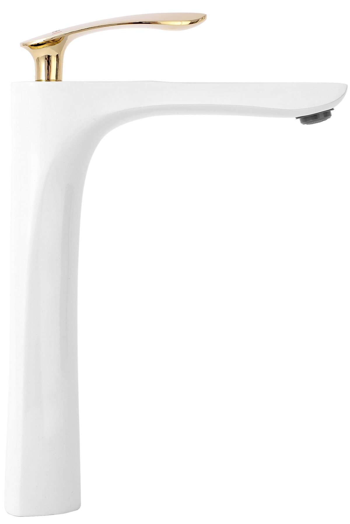 Baterie pentru baie Rea Orbit White Gold High - imagine 3