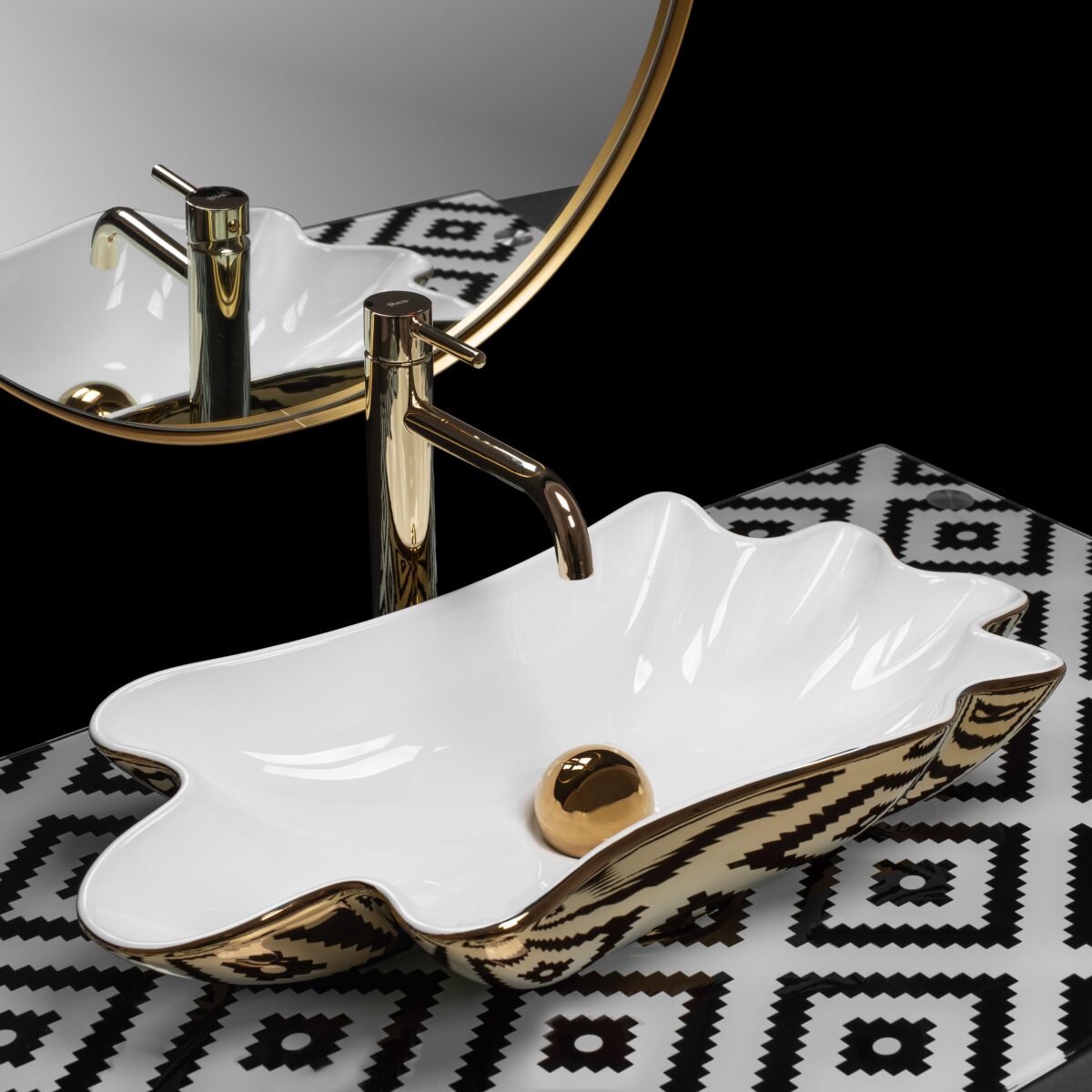 Lavoar REA Sea White Gold + Dop Click-Clack - imagine 1