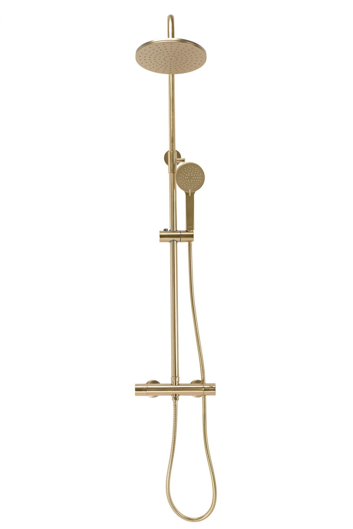 Set dus cu termostat Rea PAROT BRUSHED GOLD - imagine 3