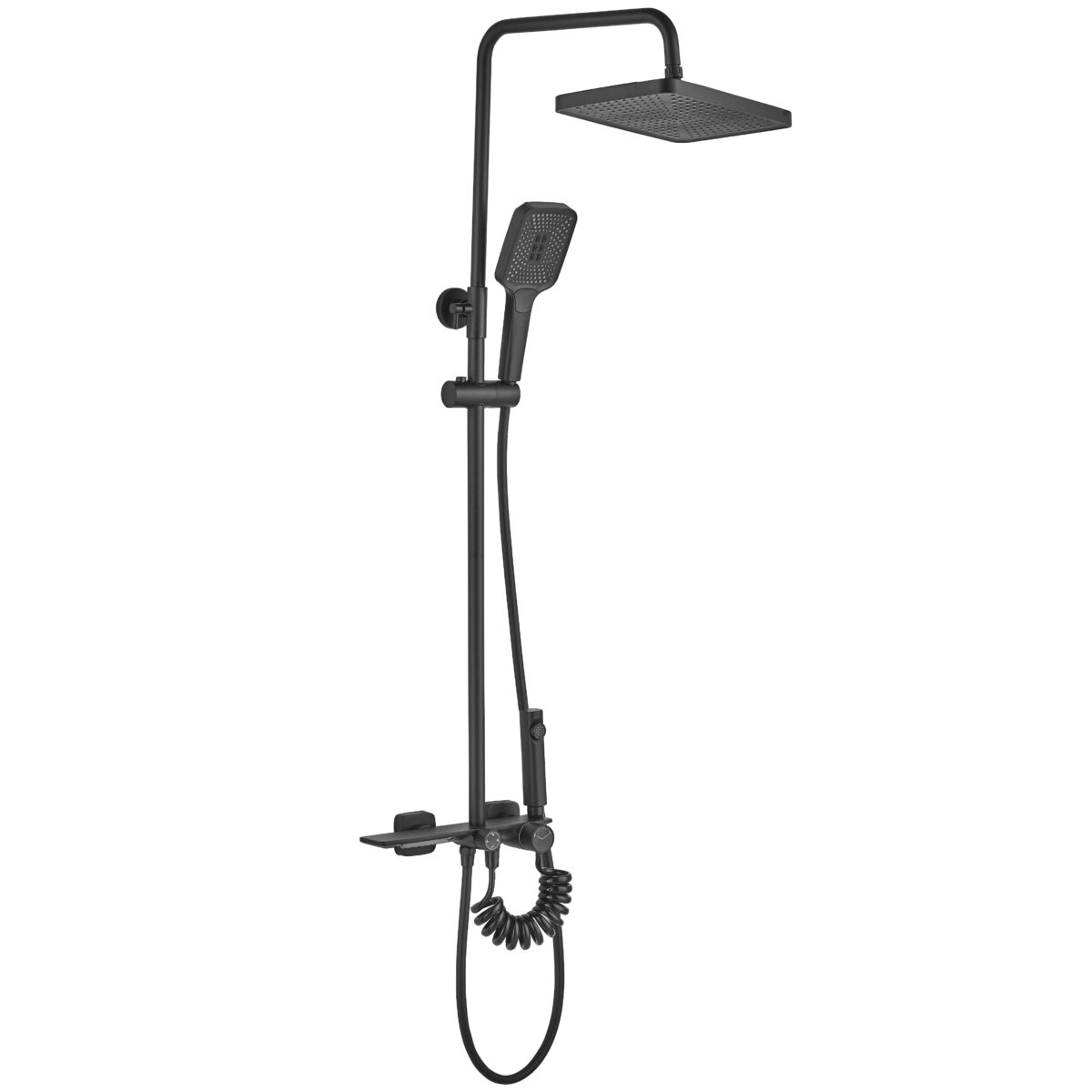 Coloana de dus REA HELIX Black - imagine 7