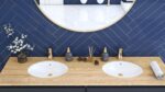 Lavoar incastrat Rea Nel White - imagine 3