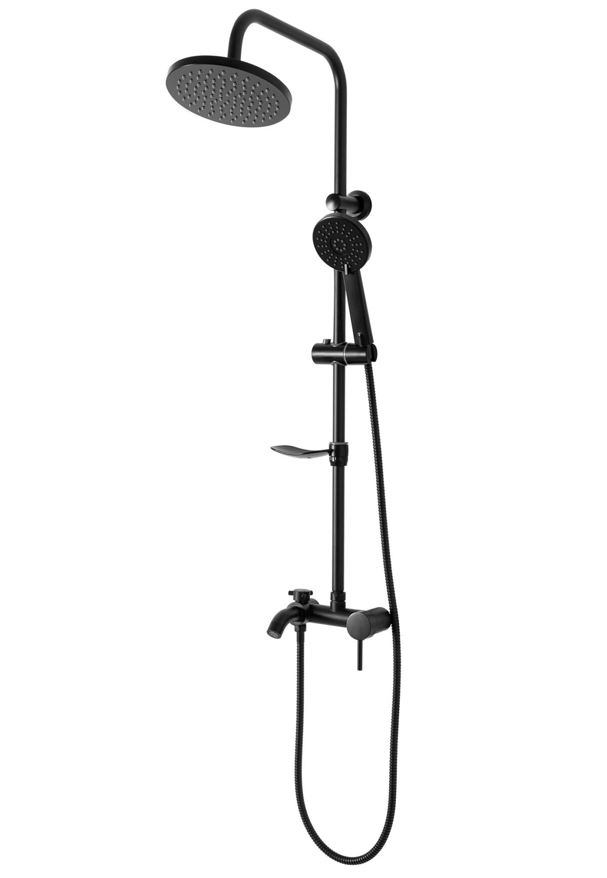 Coloana de dus negru LUIS Black - imagine 4