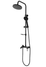 Coloana de dus negru LUIS Black - imagine 4