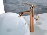 Baterie pentru lavoar Rea Lungo Copper High - imagine 3