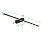 Lampa de perete LED 60CM APP1342-W Black - imagine 6