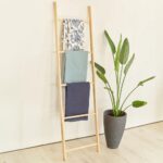 Raft pentru carti înalt BAMBUS 186cm - imagine 6