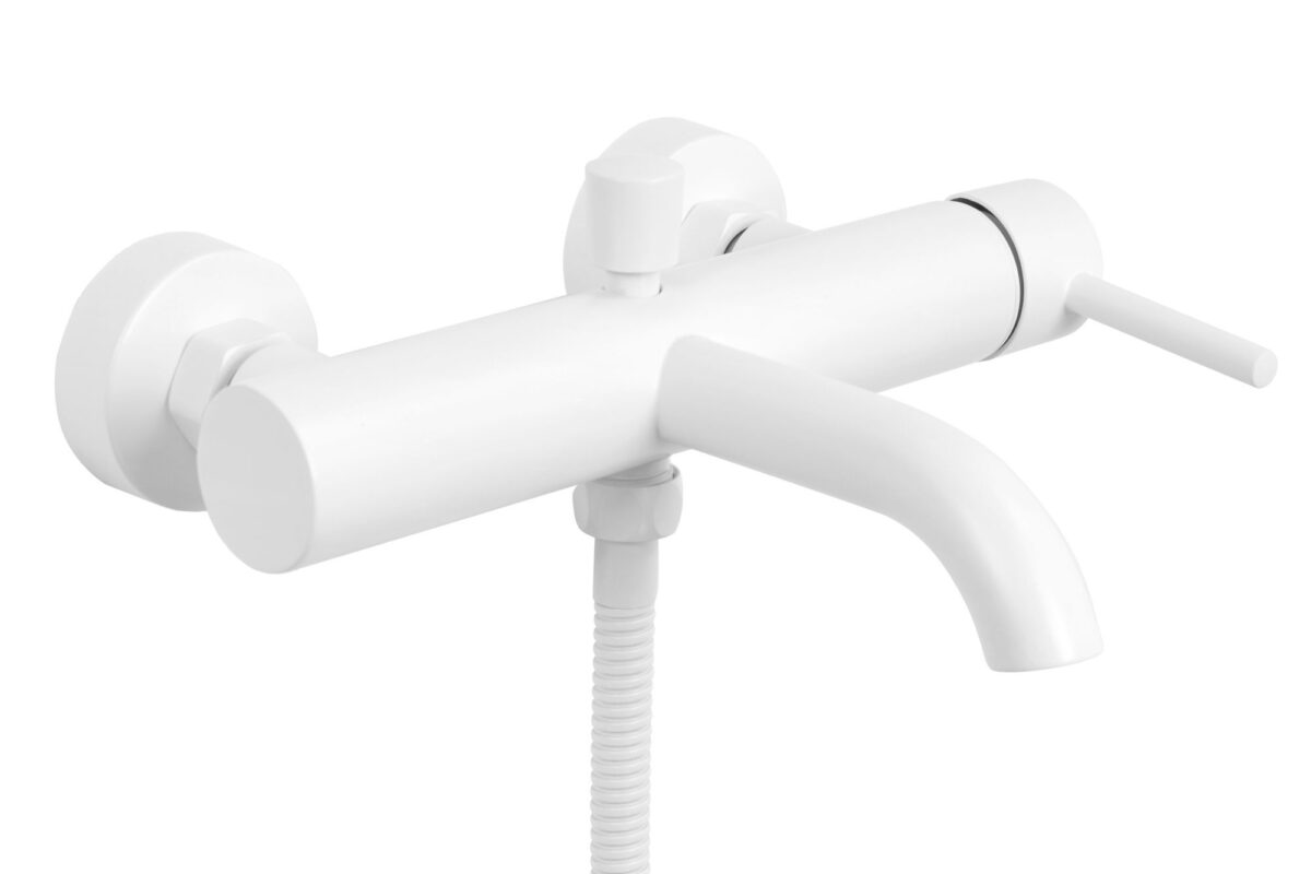 Baterie pentru cada Rea Lungo White Matt - imagine 4