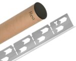 Profil de panta cadita de dus 120cm  Brush nickel - imagine 6