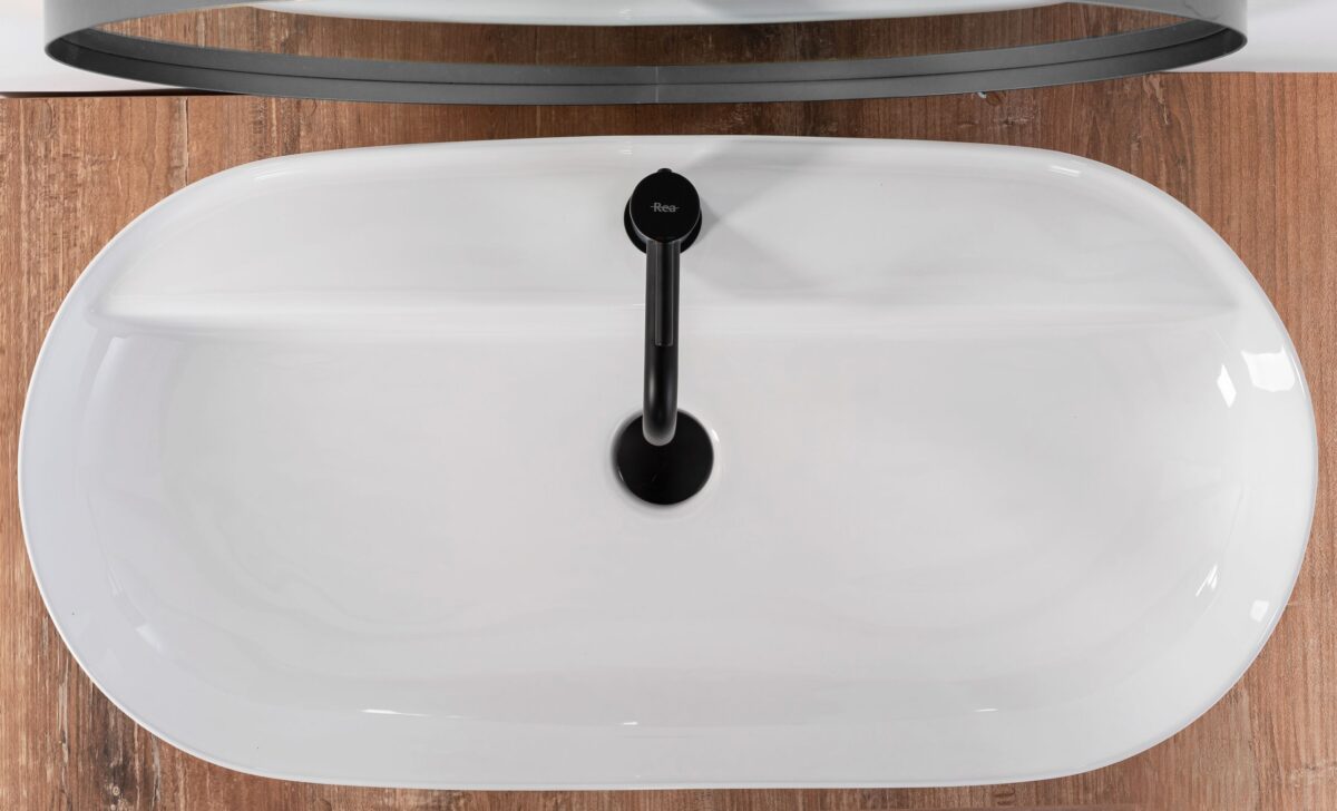 Lavoar pentru blat REA Aura 81 - imagine 3