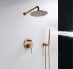 Set de duș incastrabil Rea Lungo Copper + BOX