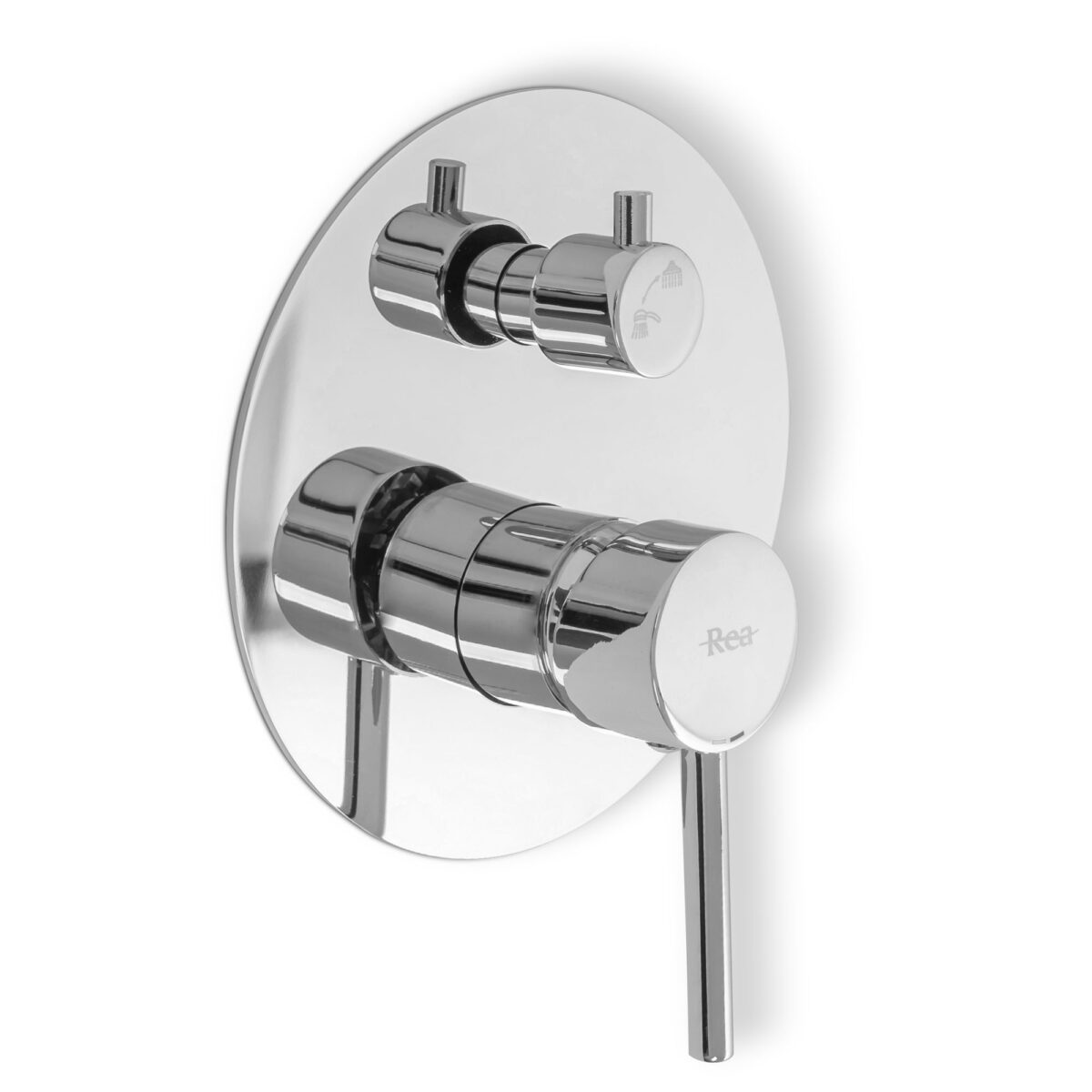 Set de dus REA Lungo Crom + BOX - imagine 3