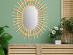 Oglinda perete Boho 57CM QDJ5749 - imagine 4