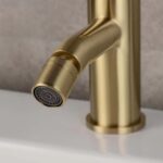 Baterie pentru bideu Rea Lungo Gold Brush - imagine 2
