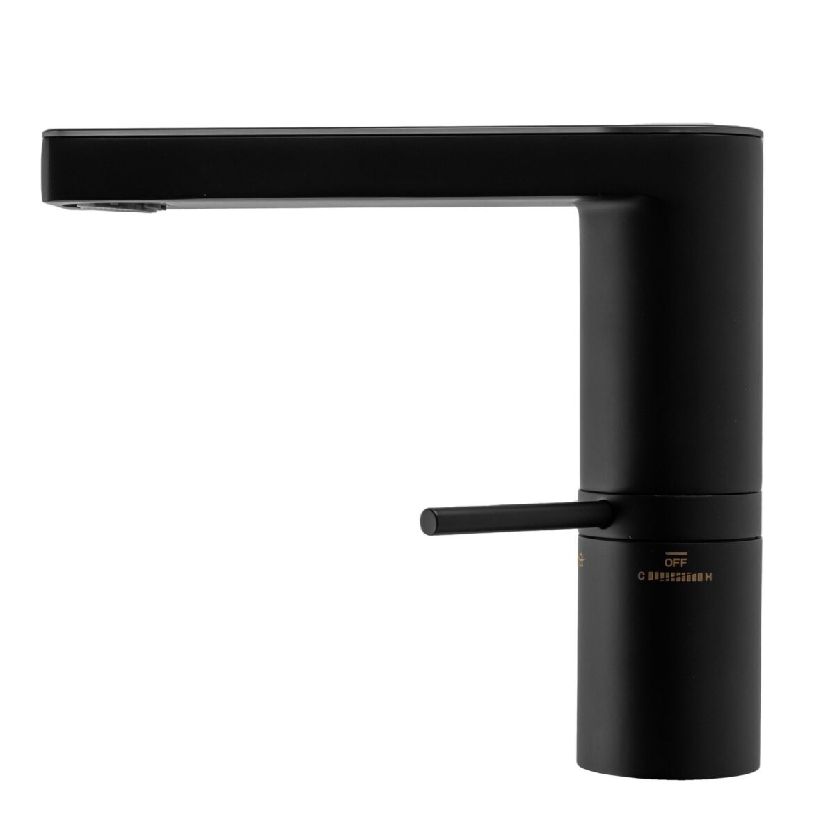 Baterie pentru baie Rea Amar LCD Black low - imagine 3