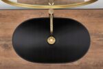Lavoar pentru blat Rea Royal 60 Black Mat - imagine 3