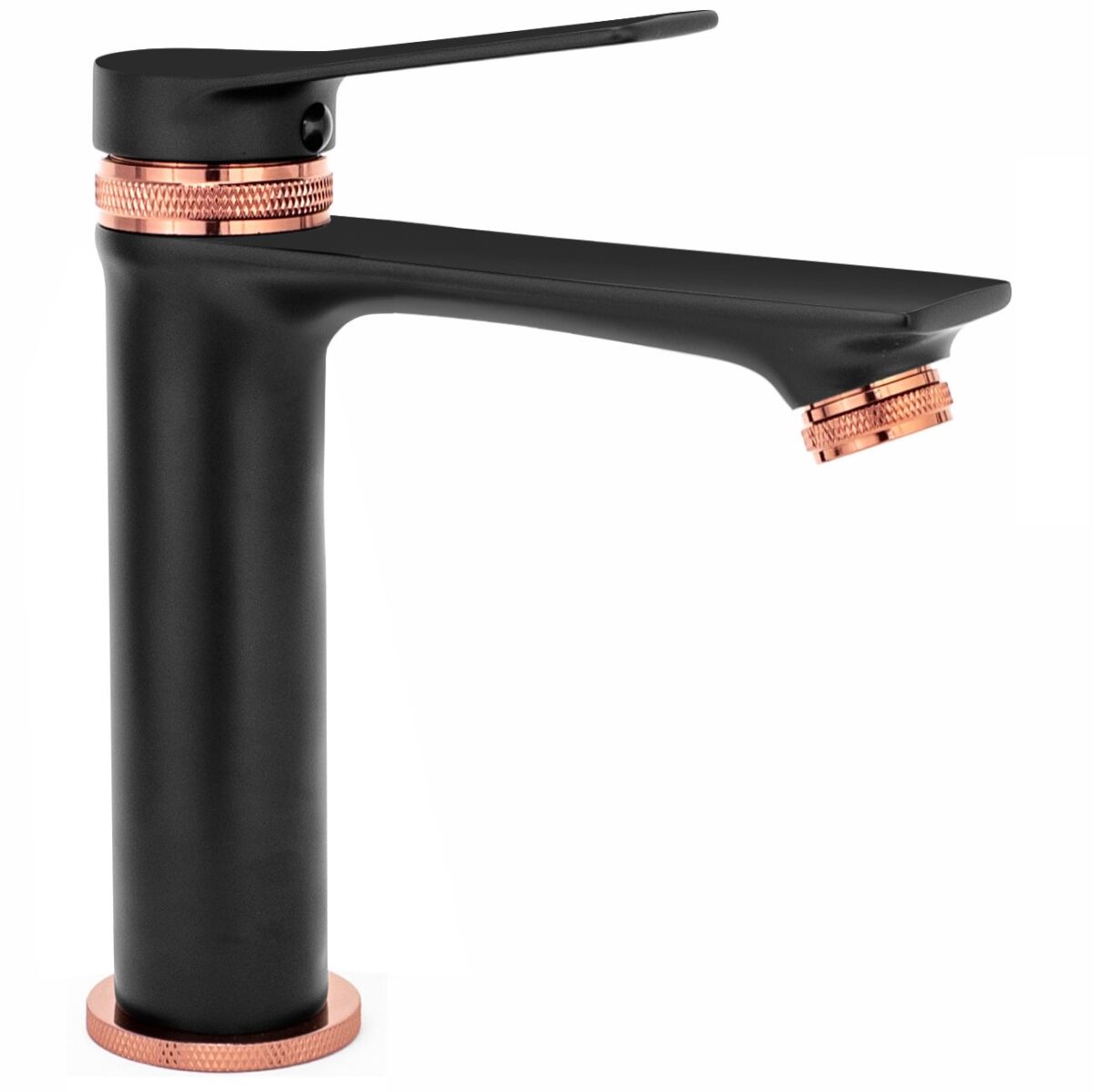 Baterie pentru baie Rea Viral Black Rose Gold Low - imagine 2