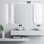 APLICA de baie LED pentru oglinda 20W 100CM APP375-1W negru - imagine 2