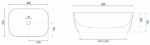 Lavoar pe blat Rea Belinda COPPER BRUSH / Black - imagine 4