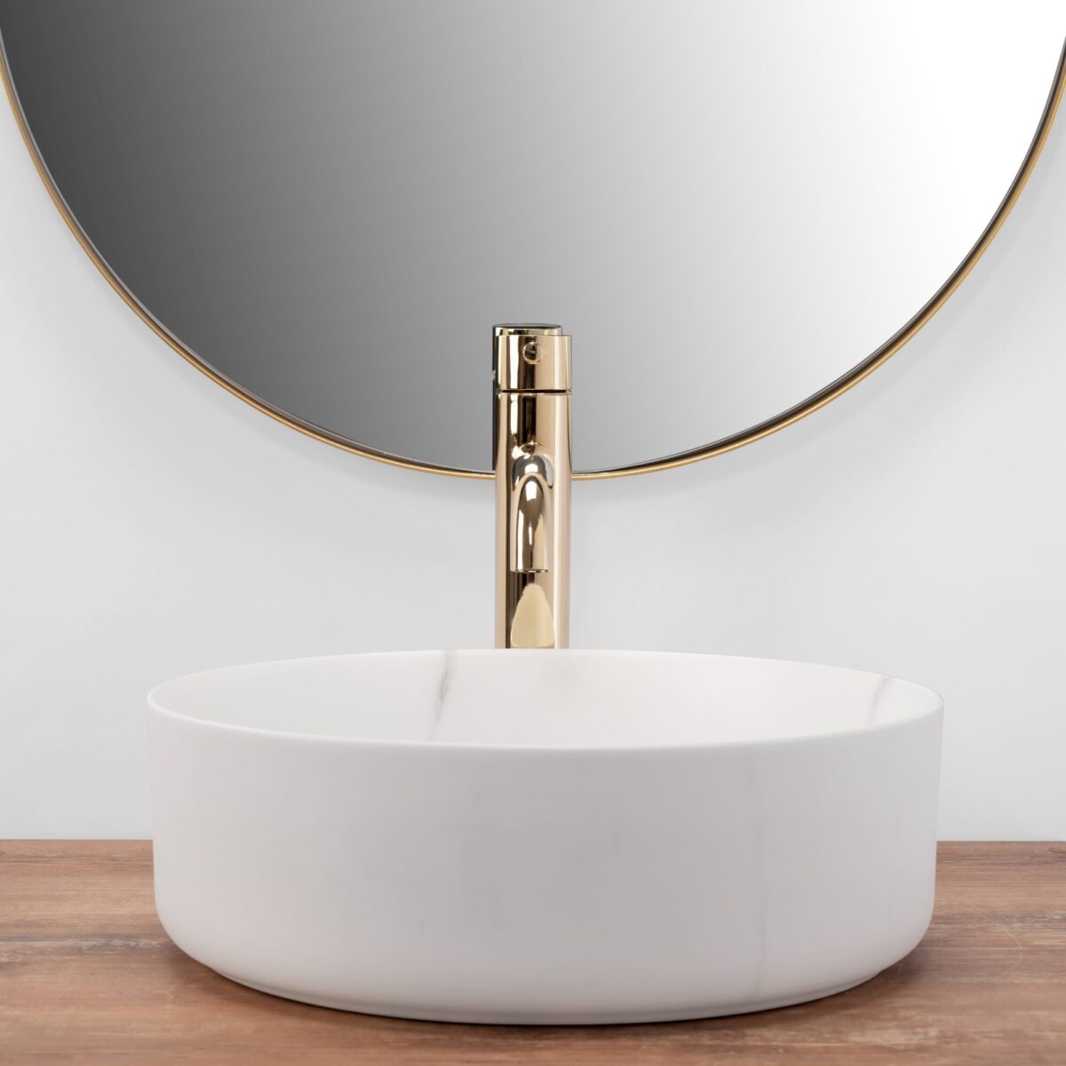 Lavoar pentru blat Rea Sami Marble Mat - imagine 2