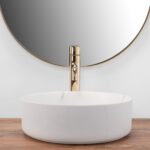 Lavoar pentru blat Rea Sami Marble Mat - imagine 2