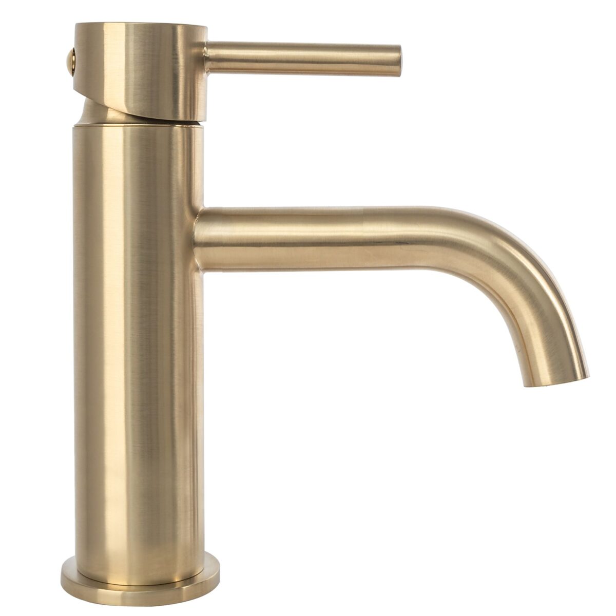 Robinet pentru lavoar Rea Lungo  Gold Brush - imagine 3