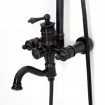 Set de dus cu scurgere Rea Vintage negru