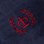 Halat de baie Roger Women Navy Red M - imagine 7