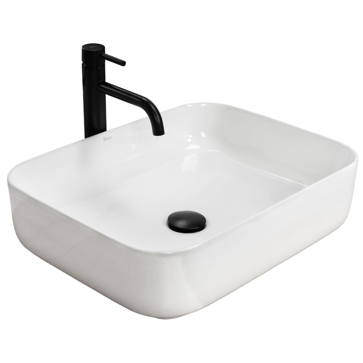 Lavoar pentru blat Rea Demi Slim - imagine 1