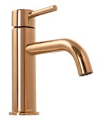 Baterie pentru lavoar Rea Lungo Copper Low - imagine 2