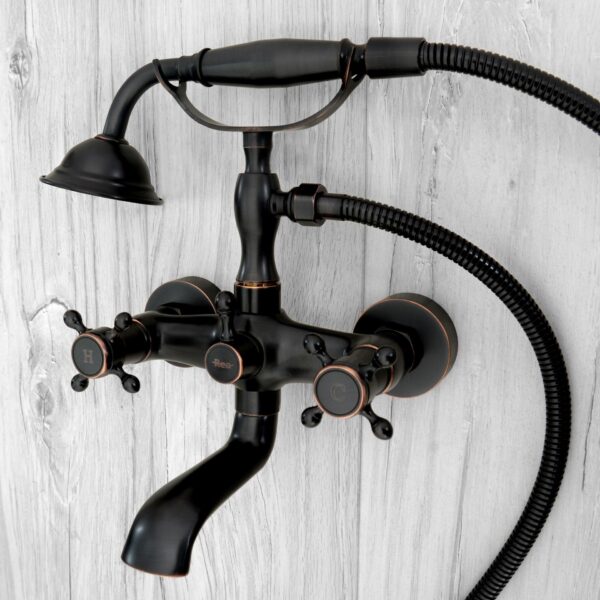 Baterie pentru cadă Rea Retro Old Black