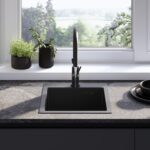 Chiuvetă inox Leo 40 Black - imagine 2