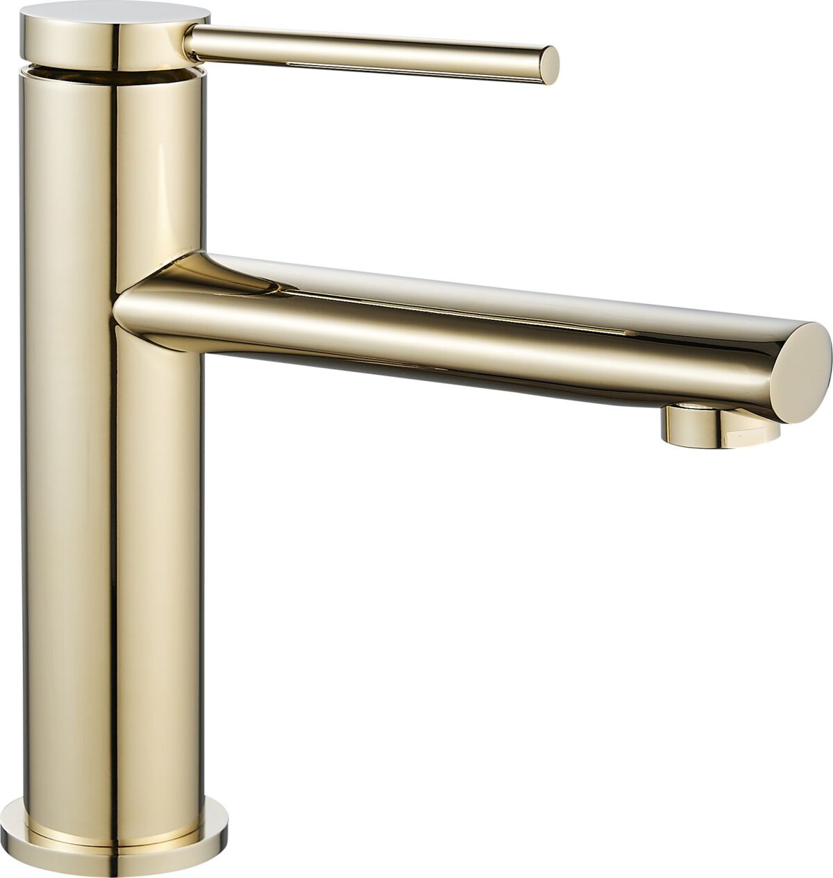 Baterie pentru lavoar REA OVAL GOLD low - imagine 2