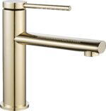 Baterie pentru lavoar REA OVAL GOLD low - imagine 2