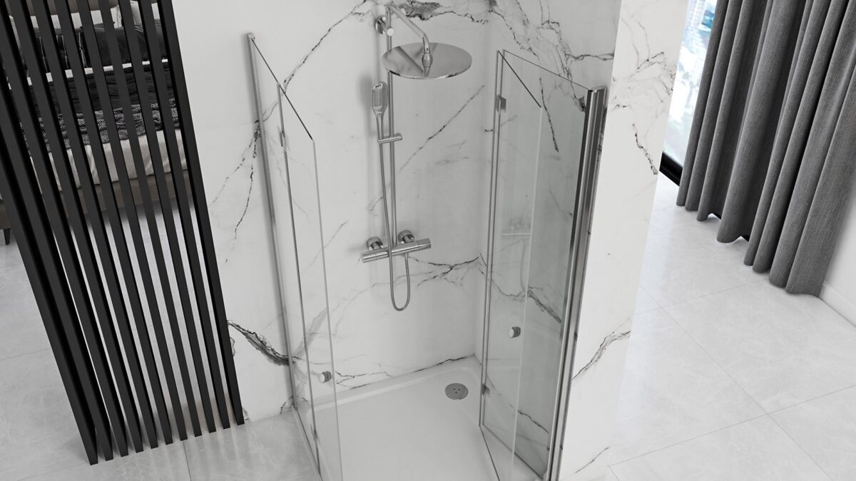 Cabina de dus pliabil Rea Fold N2 Modul - imagine 2