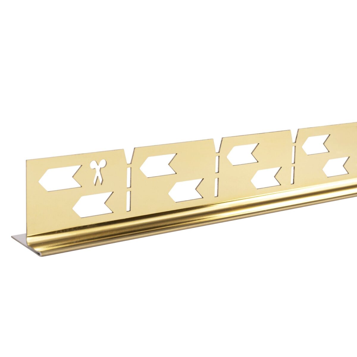 Profil de panta cadita de dus 140cm Gold - imagine 2