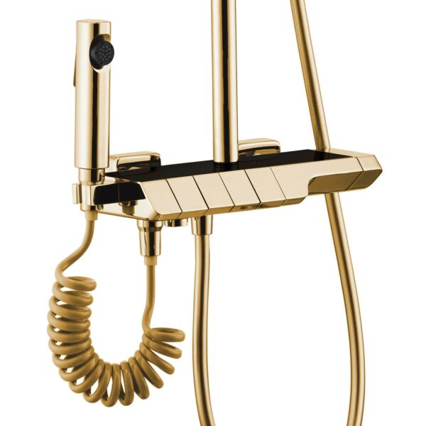 Set dus cu termostat REA ROB Gold