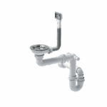 Chiuvetă inox RUSSEL 116  BRUSH NICKEL - imagine 6